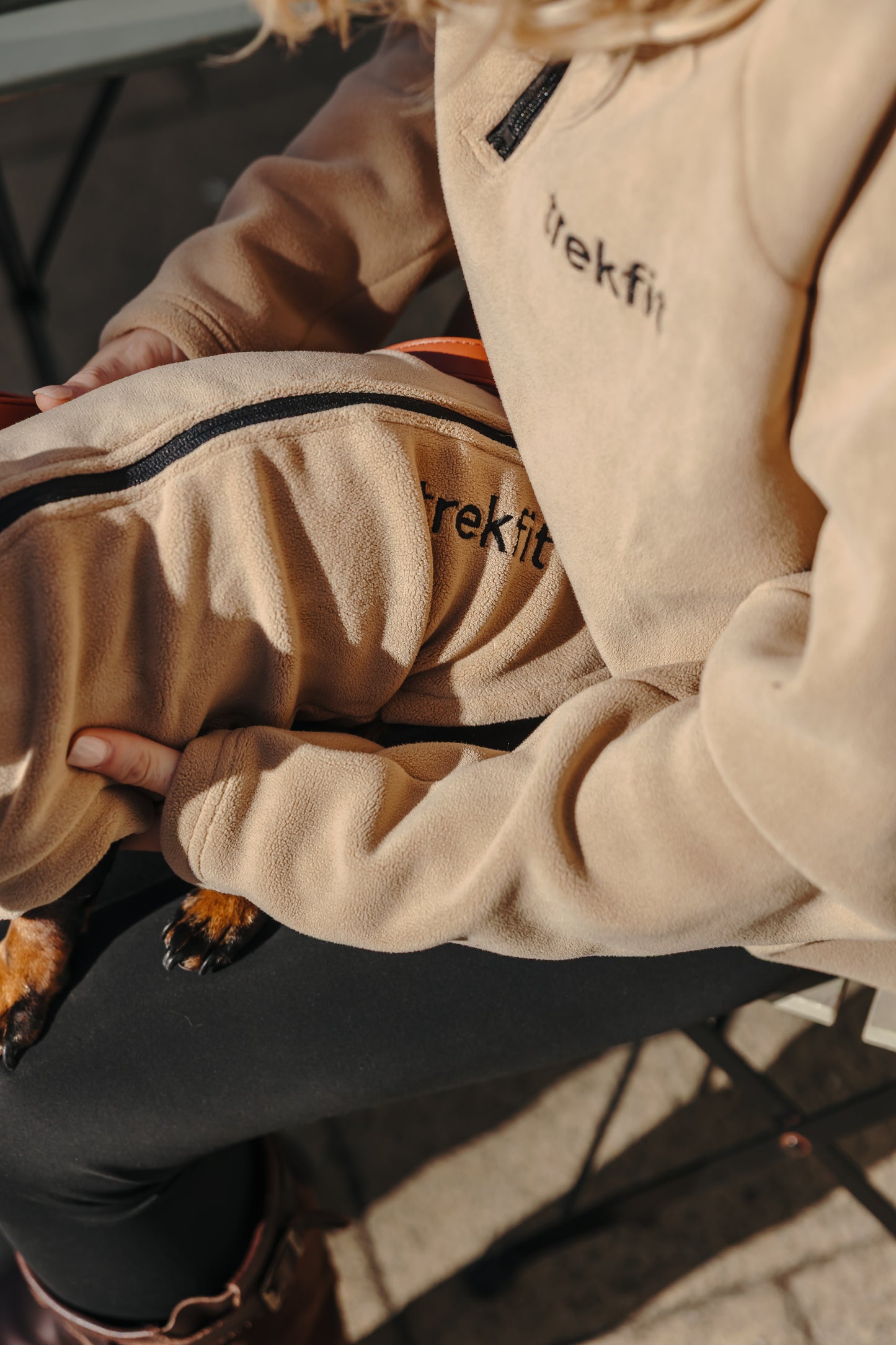 Dachshund Fleece Latte