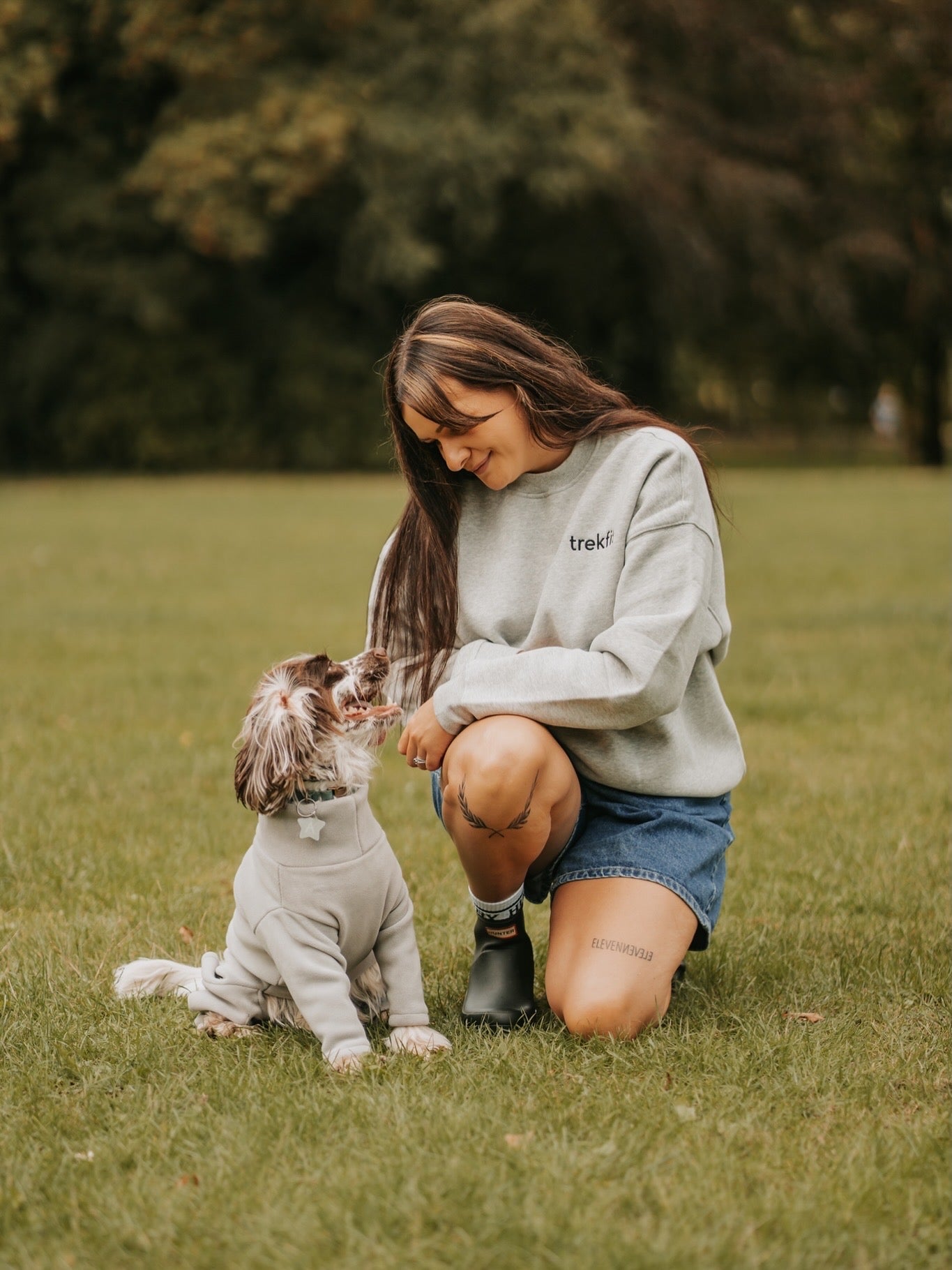 Grey trekfit Sweatshirt