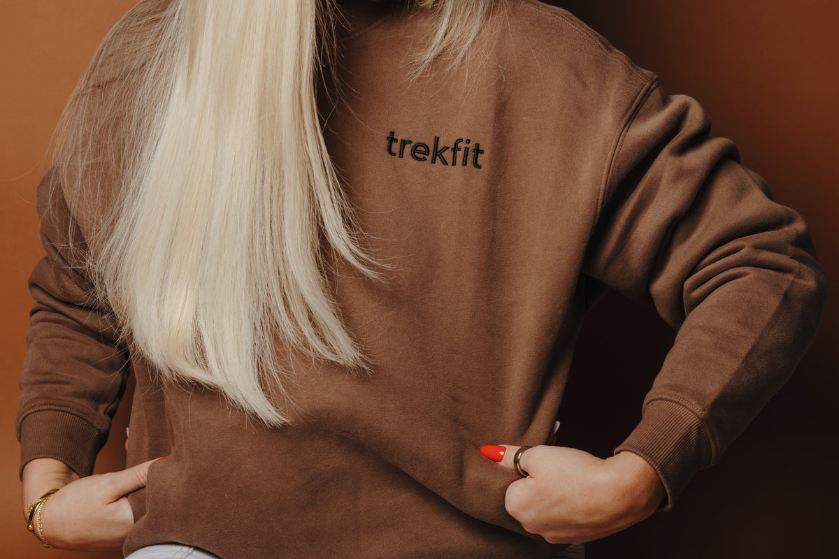 Human Sweatshirt Chocolate